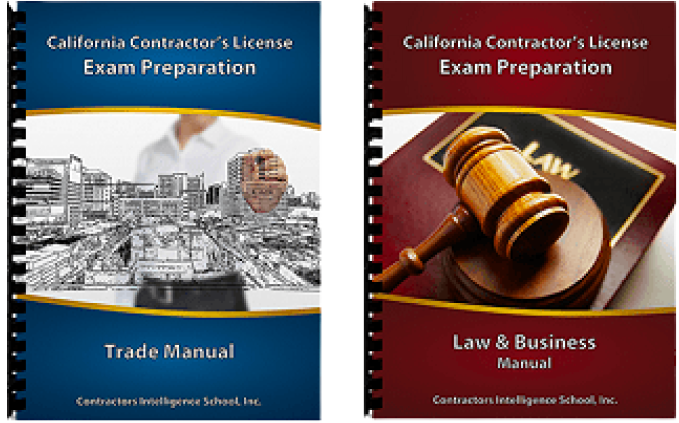 Choose our home study course packages to get ready for the contractors license exam.