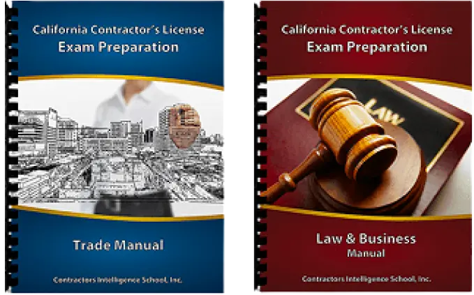 Choose our home study course packages to get ready for the contractors license exam.