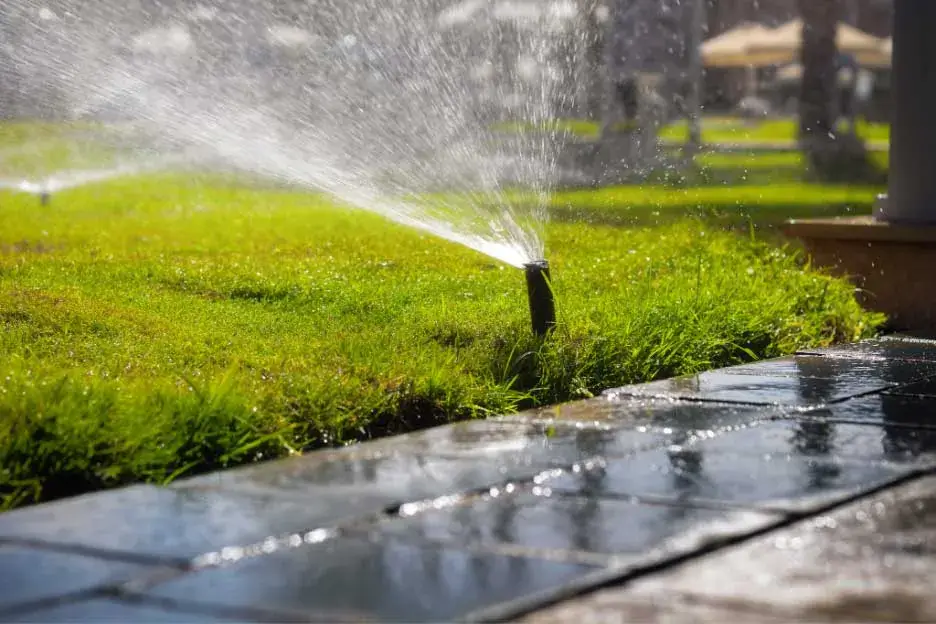 Sprinkler installation and repair with a C-27 Landscaping Contractors License