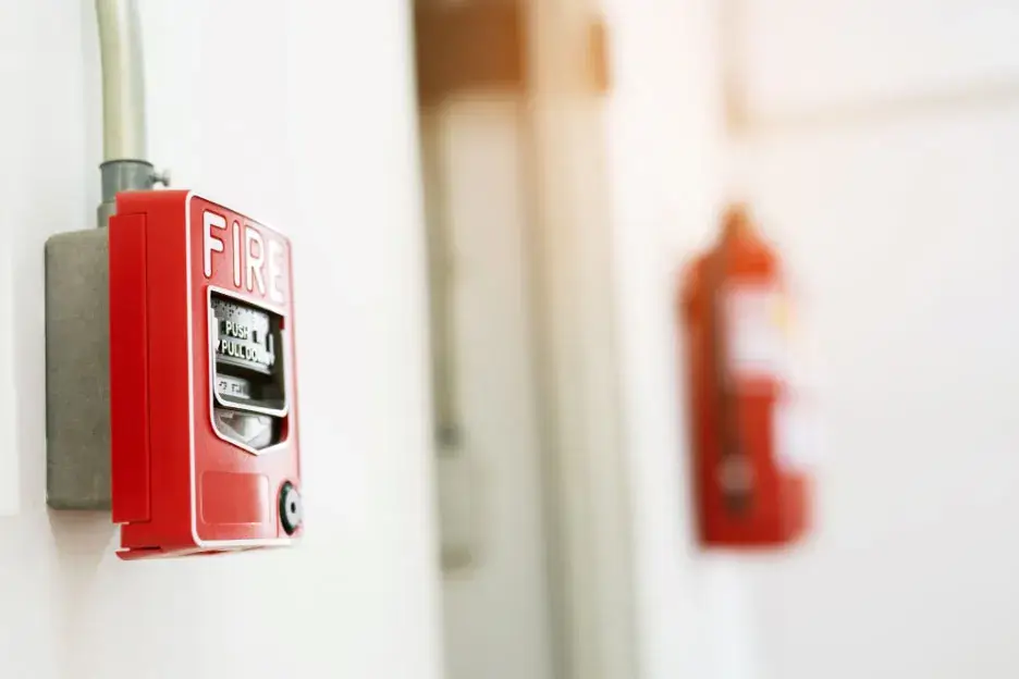 The fire alarm system requires a C10 electrical contractor license for installation.