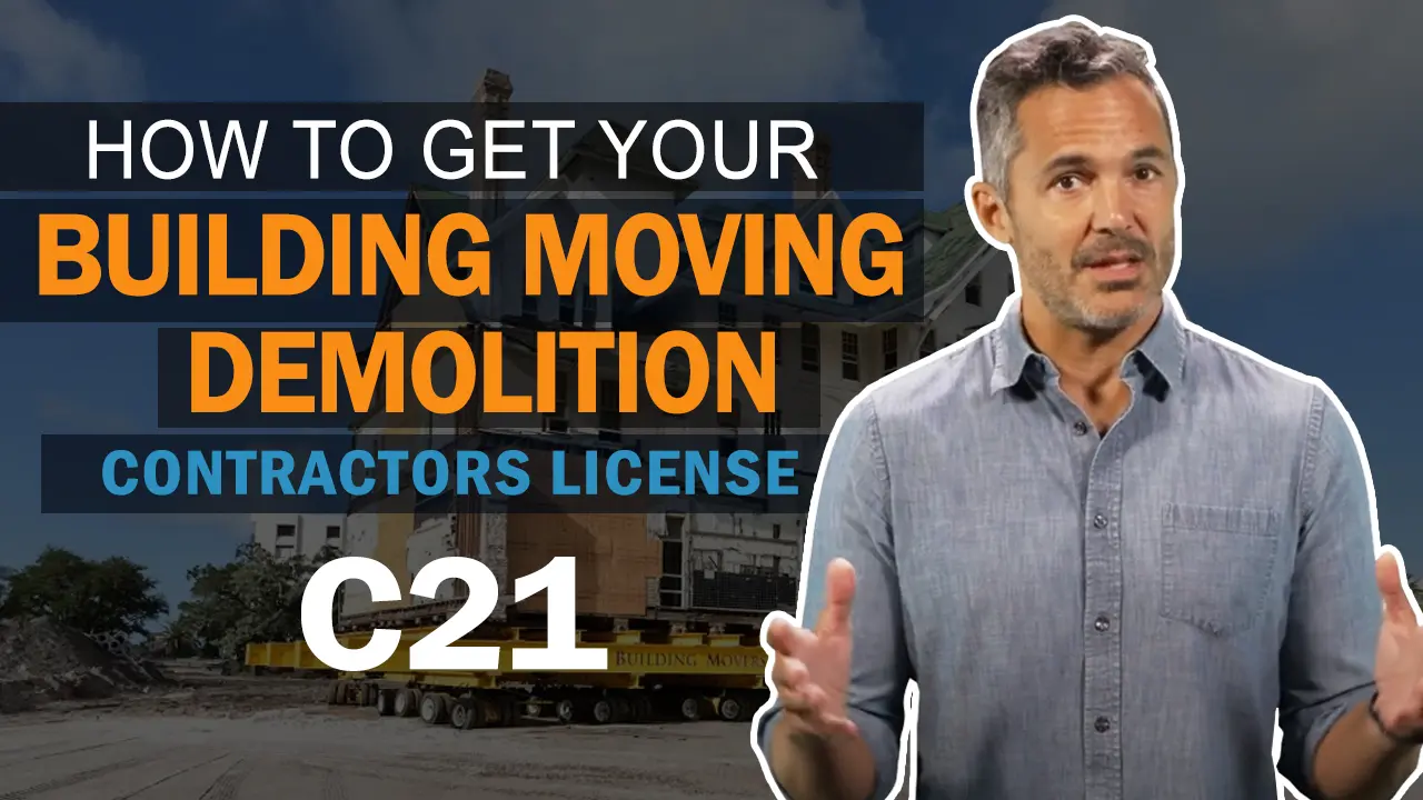 Watch information on how to get a demolition contractors license