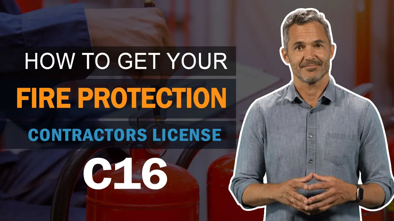 Watch information on how to get a fire protection contractors license