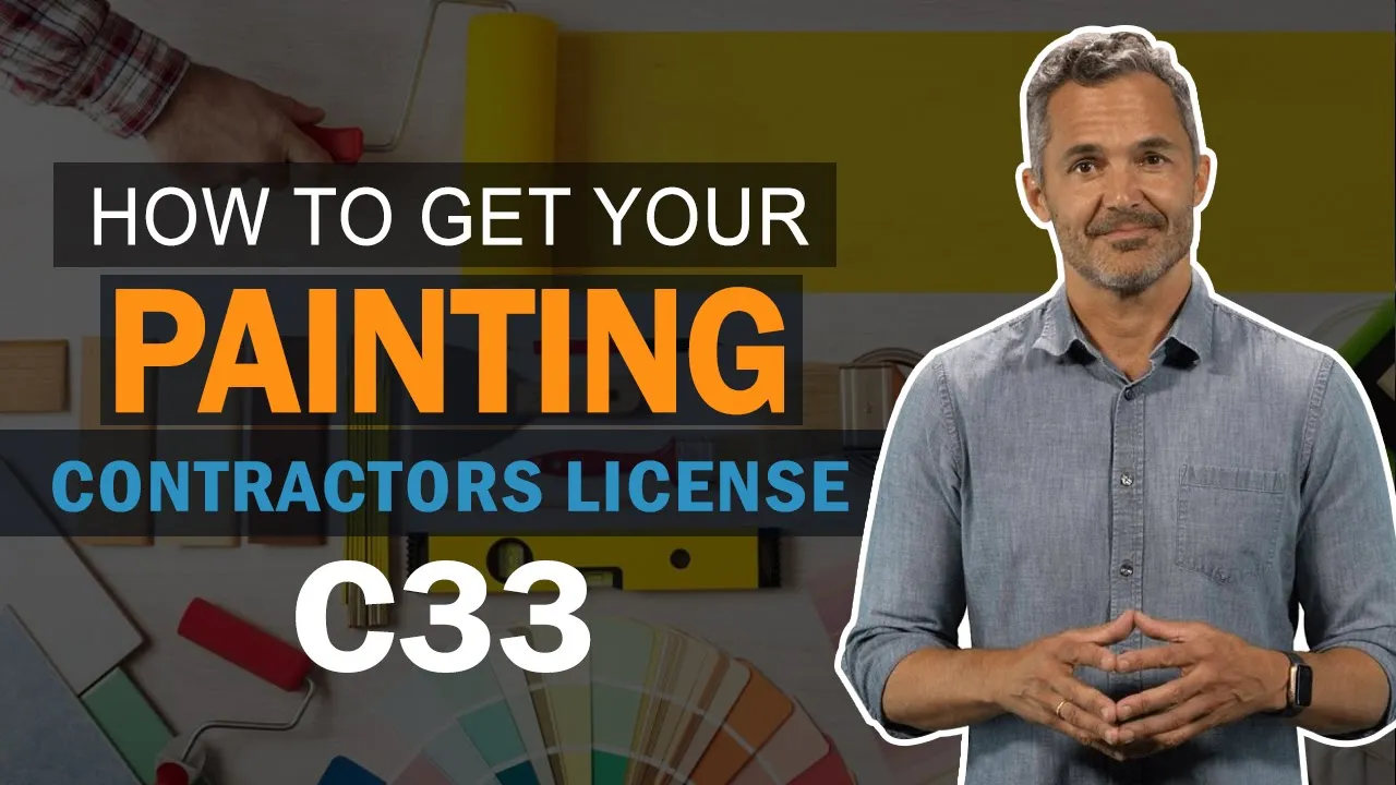 Watch information on how to get a painting contractors license