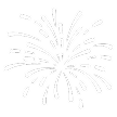 4th of July fireworks icon