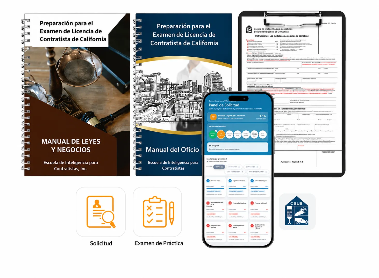 Materiales en español para el curso de estudio en casa